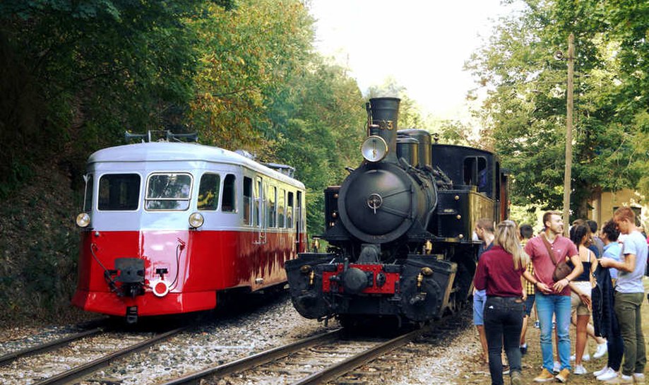 Voyage du Lamastre Express de Lamastre à Boucieu-le-Roi avec aller en autorail et retour en train à vapeur.