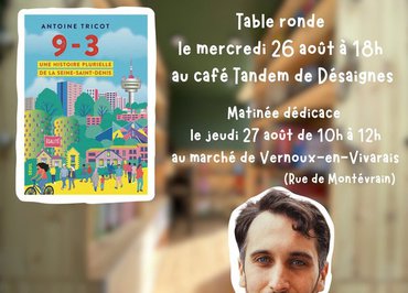 Rencontre dédicace avec Antoine TRICOT