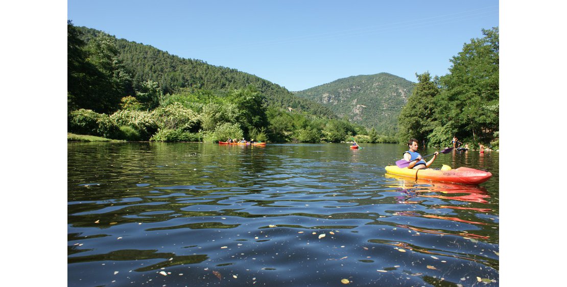 Foto Activités d'eau avec Eyrieux Sport : canoë/kayak/stand-up paddle sur l'Eyrieux