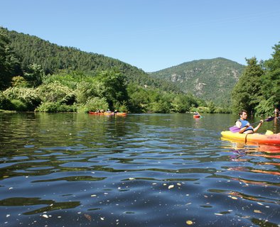 Activités d'eau avec Eyrieux Sport : canoë/kayak/stand-up paddle sur l'Eyrieux