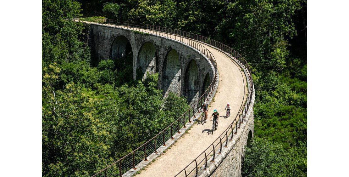 Photo La Dolce Via de La Voulte sur Rhône à Saint-Agrève