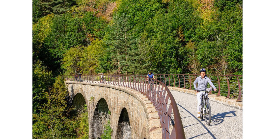 Photo La Dolce Via de La Voulte sur Rhône à Saint-Agrève