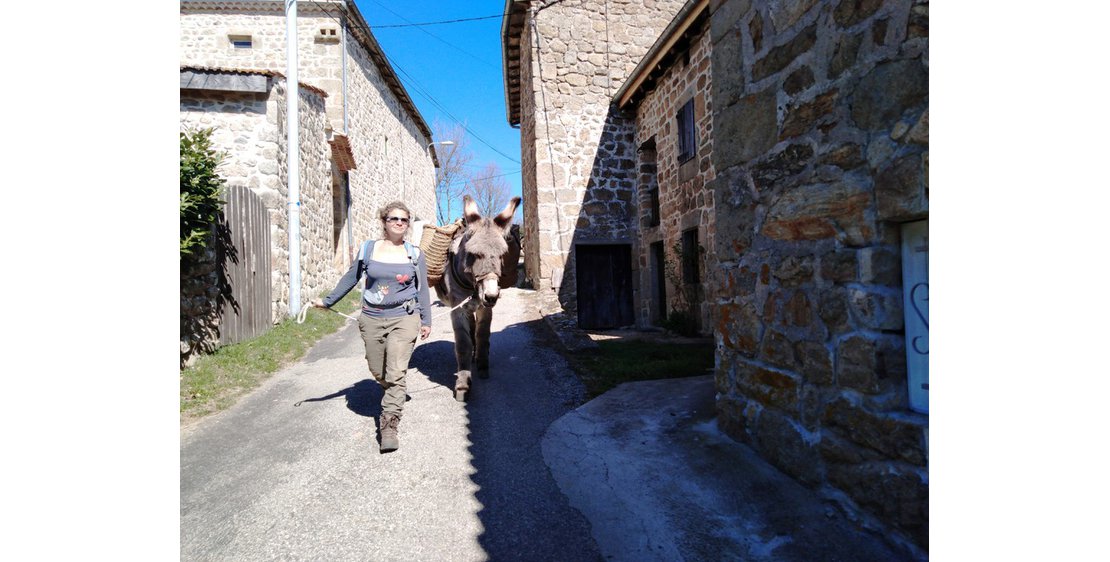Photo Estelle Brodeur (Ânes sans frontières) - Randonnées avec des ânes bâtés
