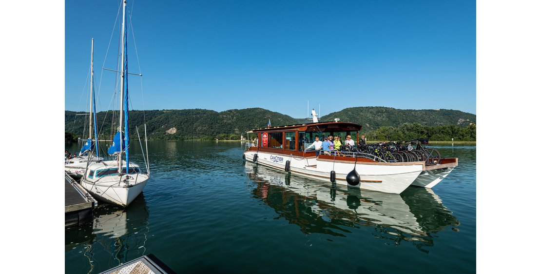 Photo Croisière sur le Rhône avec Les Canotiers BoatnBike