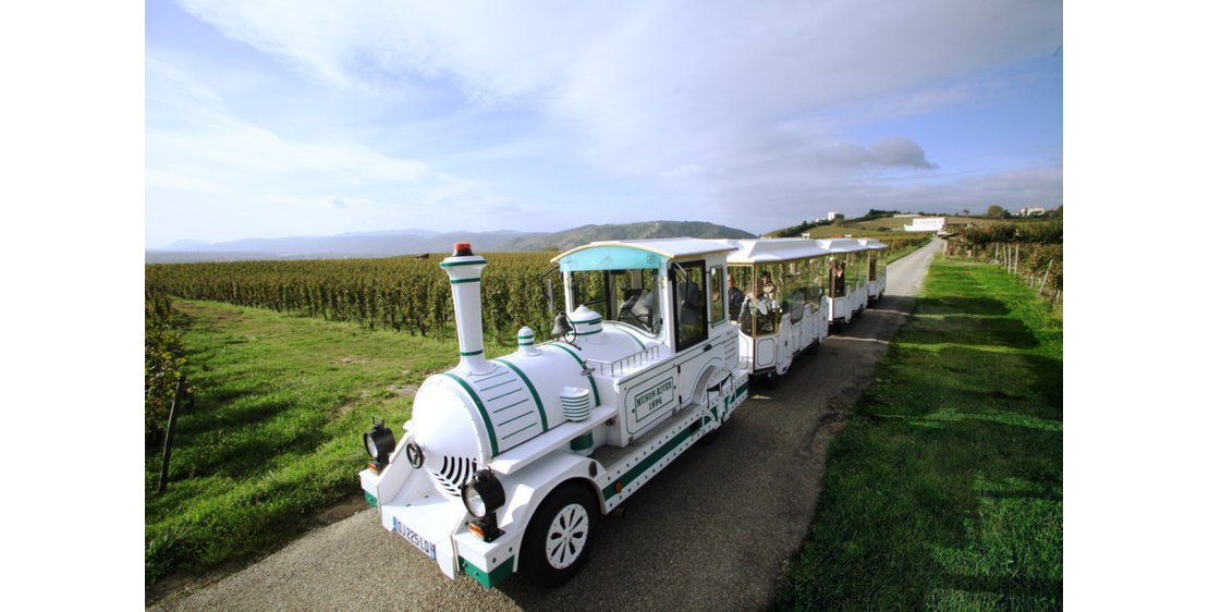 Foto Road train in the Hermitage vineyards