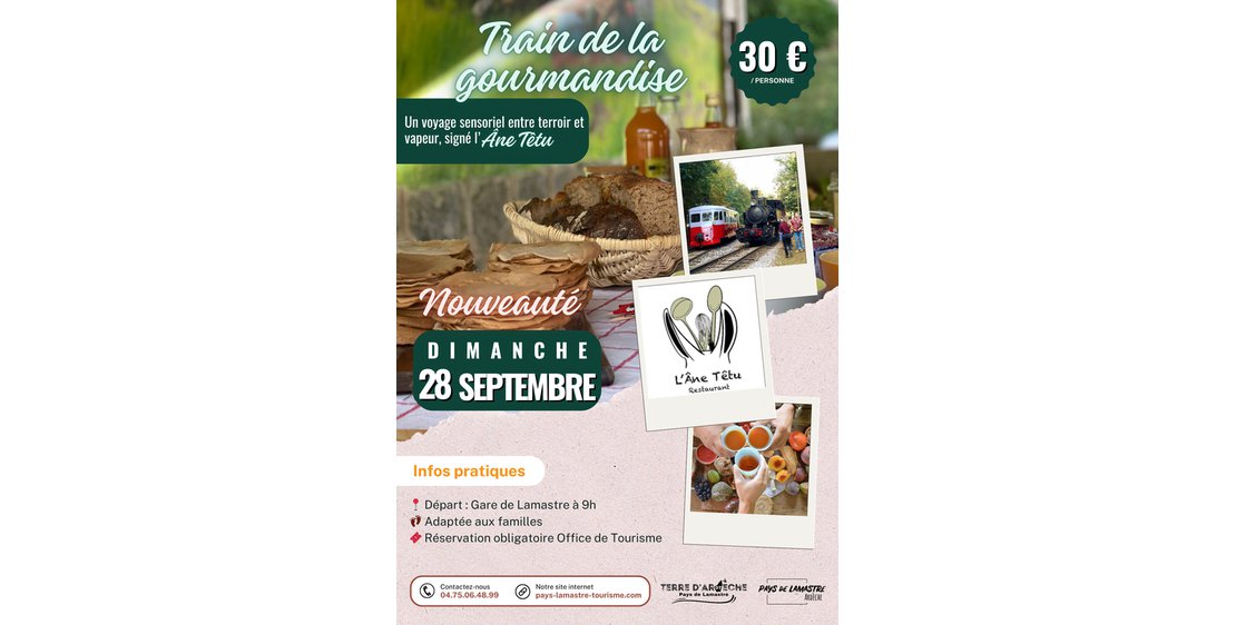 Photo L'Automnal Gourmand - "Train de la Gourmandise"