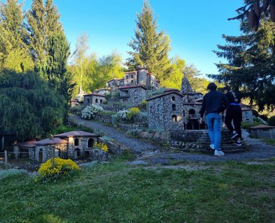 Miniature village of Col du Buisson