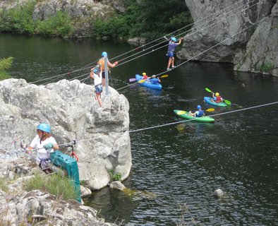 Parcours aventure "Aquarock Aventure"