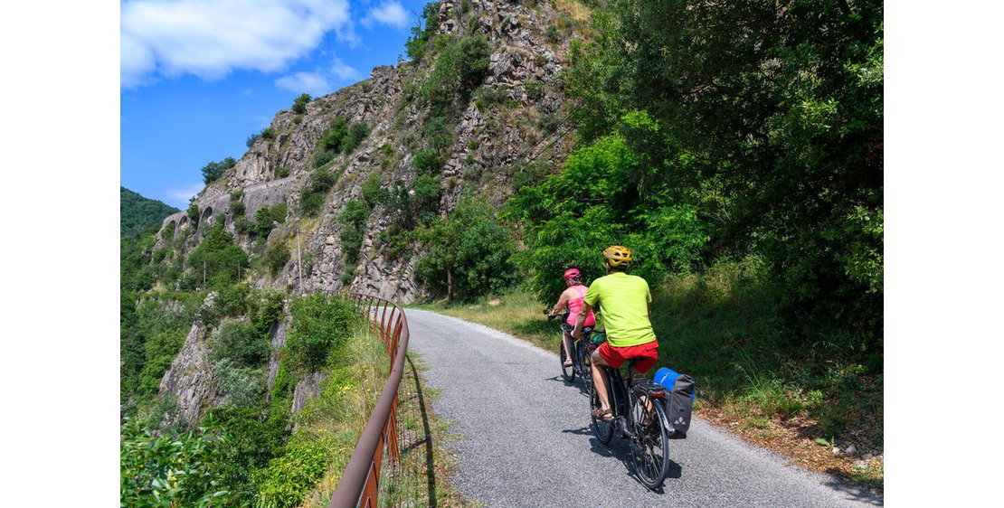 Photo The “Bleu-Vert-Vapeur” loop on the Dolce Via with boat and steam train from Lamastre - La Compagnie des Canotiers