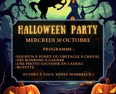 Halloween Party au centre équestre le Vergier