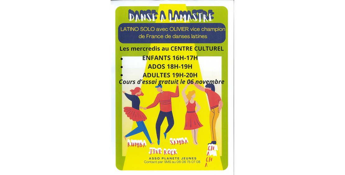 Foto Cours d'essai Danses Latines