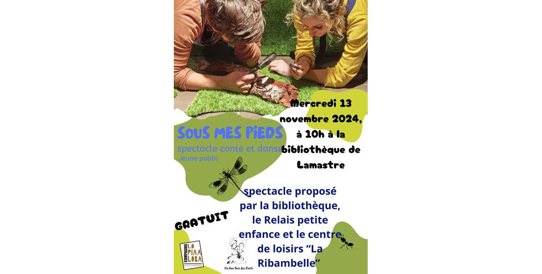 Foto Spectacle - "Sous mes pieds"