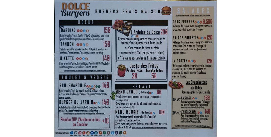 Photo Dolce Burgers