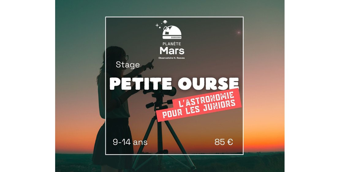 Foto Stage Petite Ourse : l'astronomie pour les juniors
