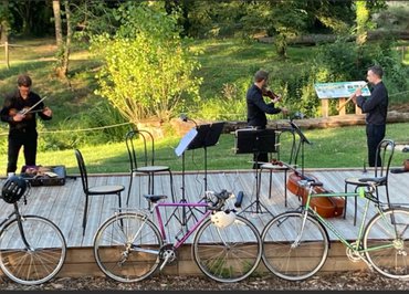 Concerts en roues libres - Etape de Tournon/Rhône à Désaignes