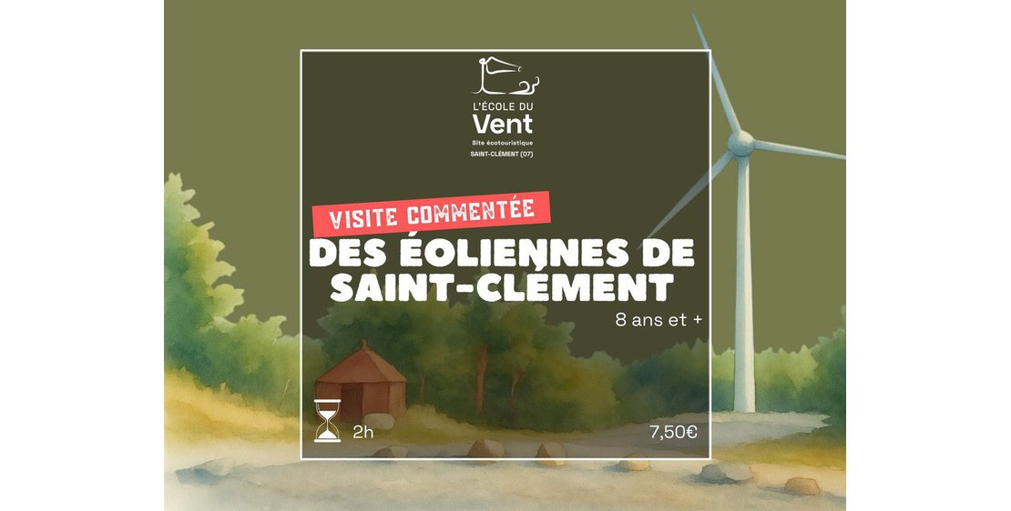 Photo Visite commentée des éoliennes de Saint-Clément