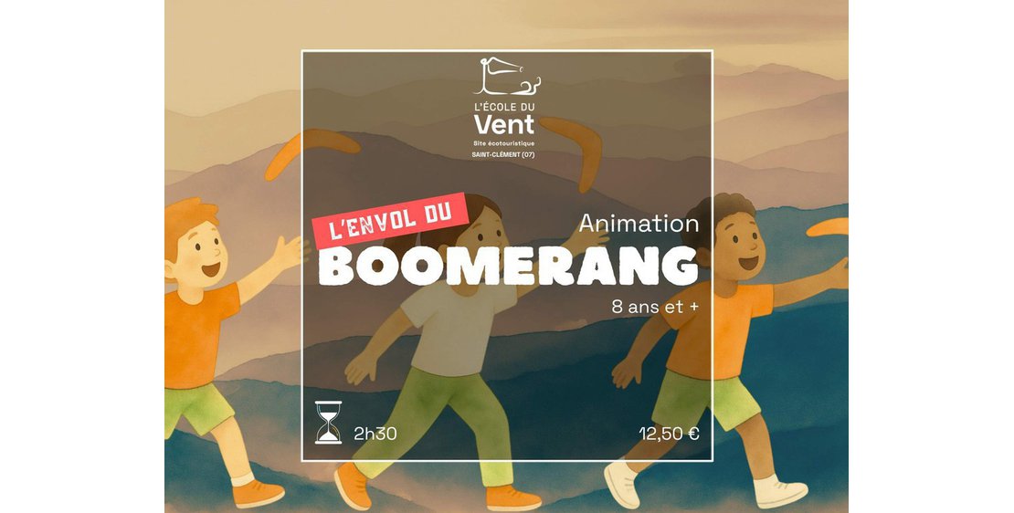 Photo L'envol du boomerang