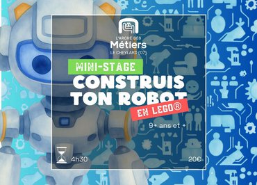 Construis ton robot en Lego® – Mini-stage