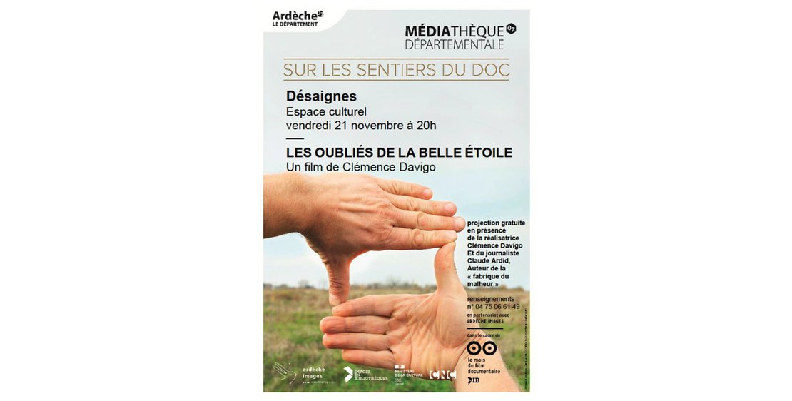 Photo Projection de film " Les oubliés de la belle étoile "