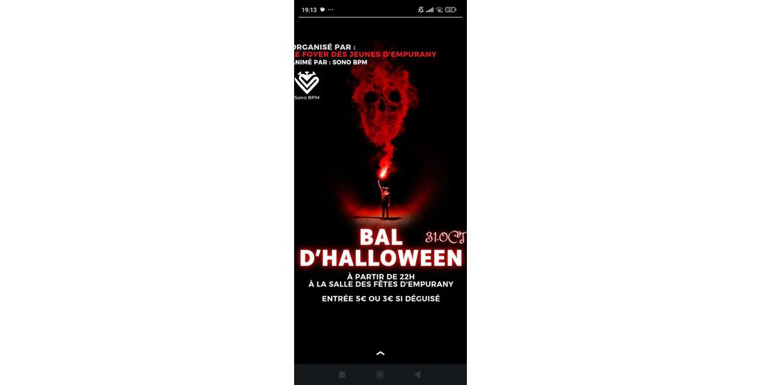 Photo Bal d'halloween
