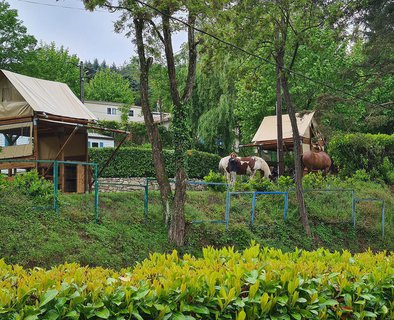 Camping La Douce Ardèche  - Le Bivouac