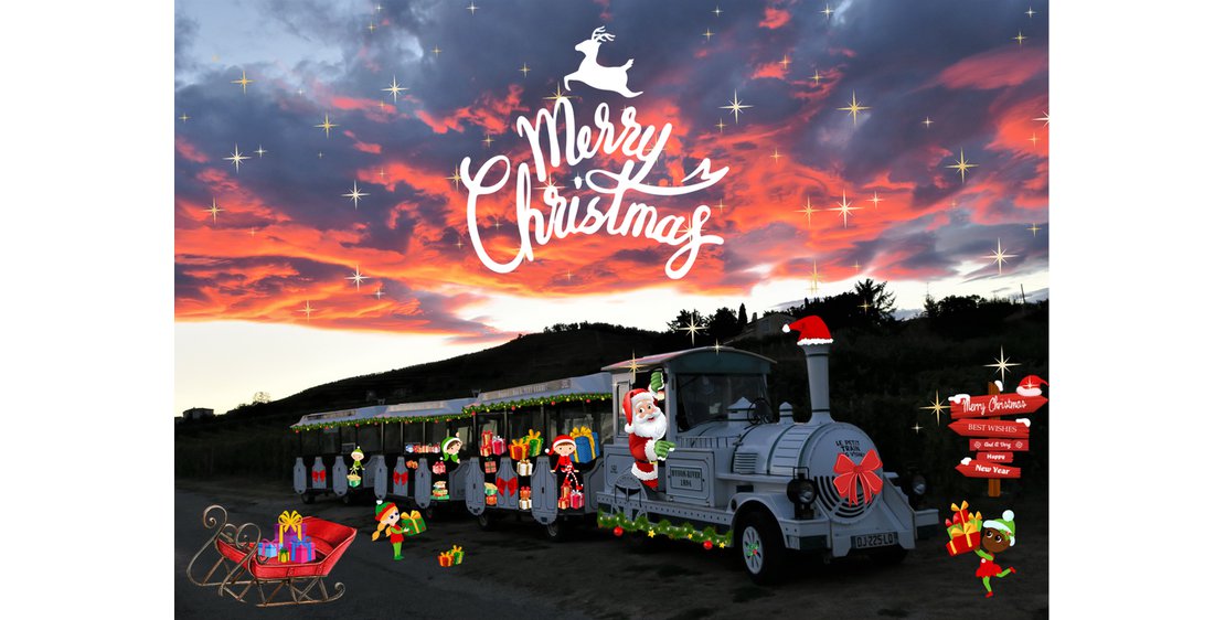 Photo Petit train de Noël - Destination Noël Tournon