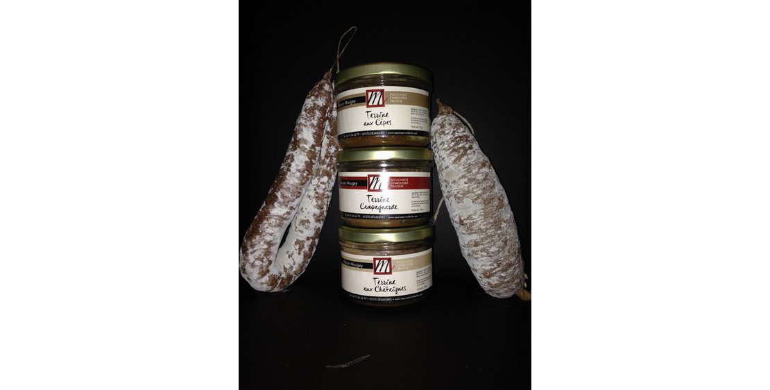 Photo Terrine de porc aux châtaignes - Maison Mougey