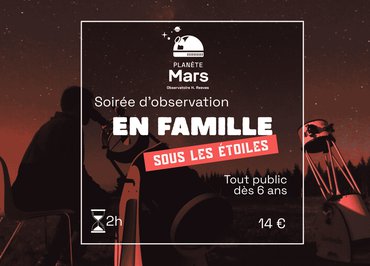 En famille sous les étoiles