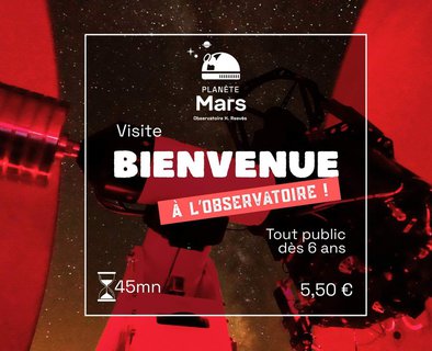 Visite guidée de l'observatoire et de la coupole