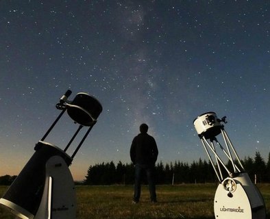 Observation des étoiles aux télescopes