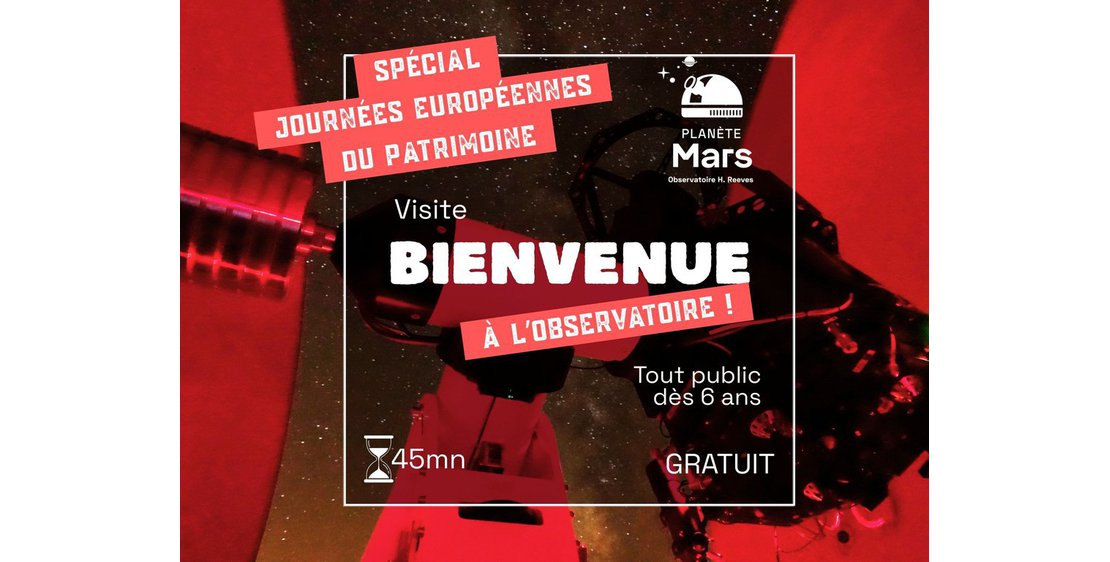 Photo Journée Européenne du Patrimoine : visite de Planète Mars