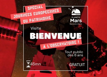 Journée Européenne du Patrimoine : visite de Planète Mars