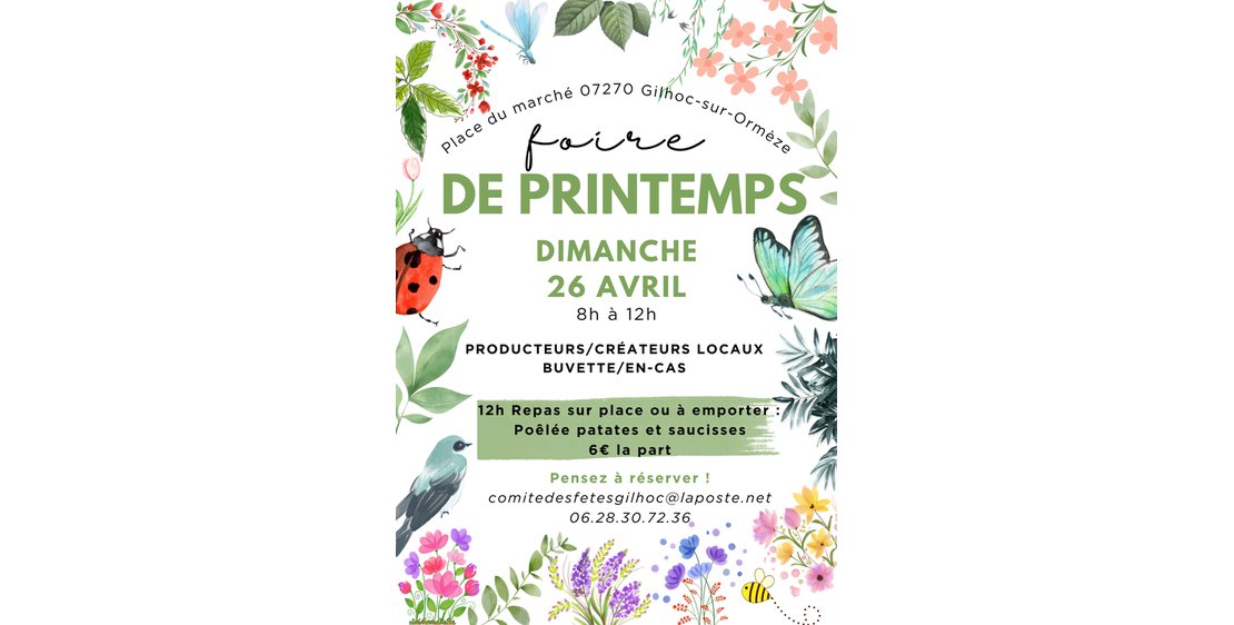Photo Foire de printemps