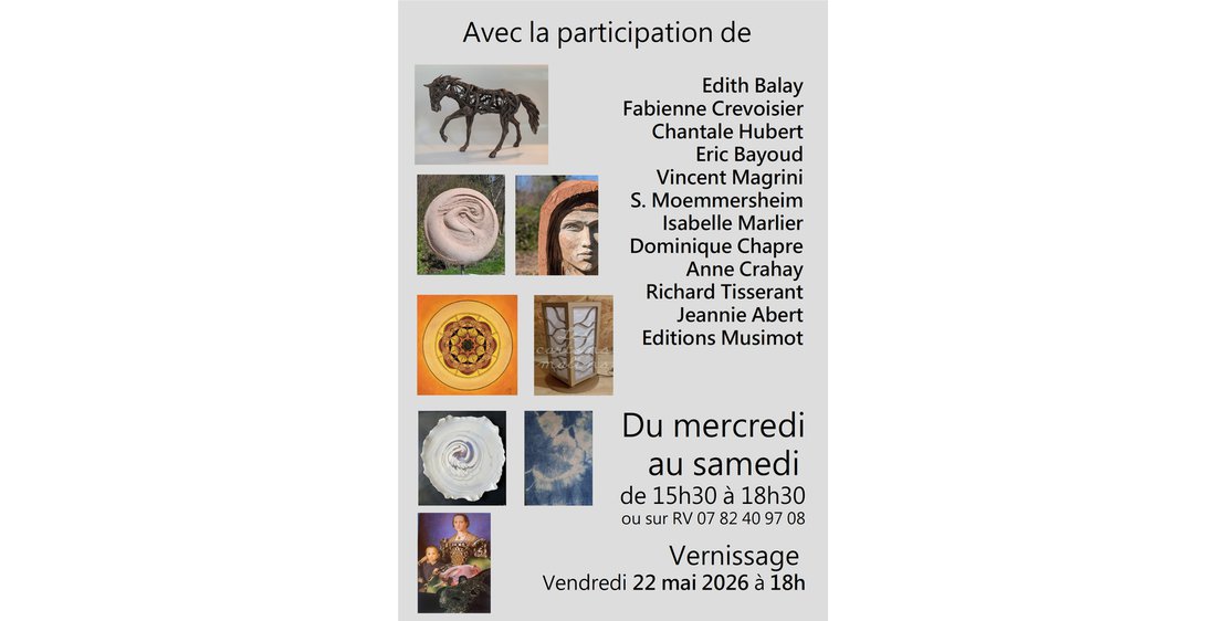 Photo Exposition Anniversaire des 10 ans de la Traboule de Désaignes