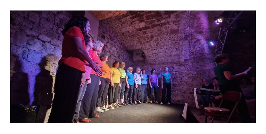 Photo Concert - chorale "Les Cocottes Machine"