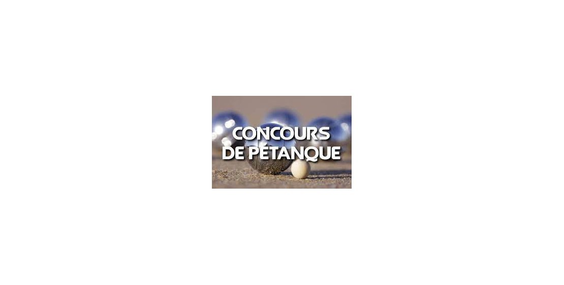 Photo Concours de pétanque