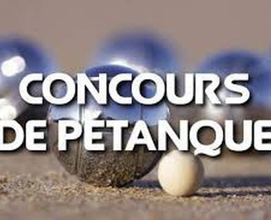 Concours de pétanque