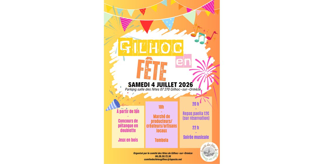 Photo Gilhoc en fête
