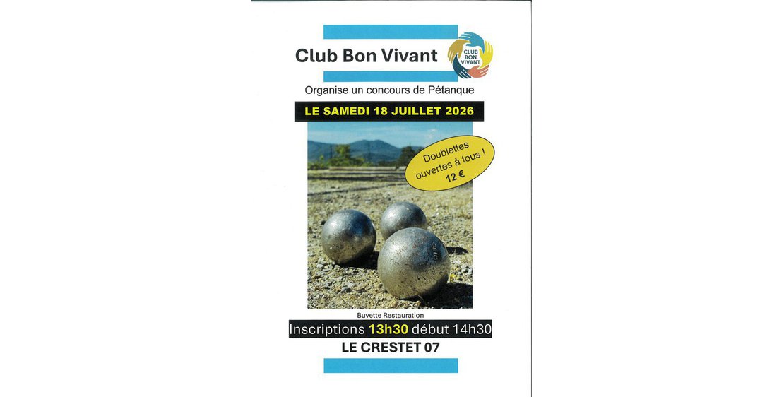 Foto Concours de pétanque