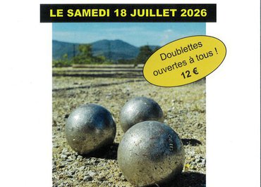 Concours de pétanque