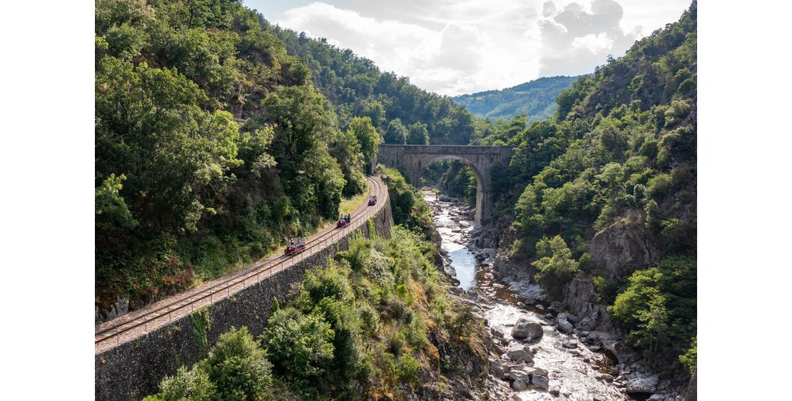 Photo Vélorail de l’Ardèche
